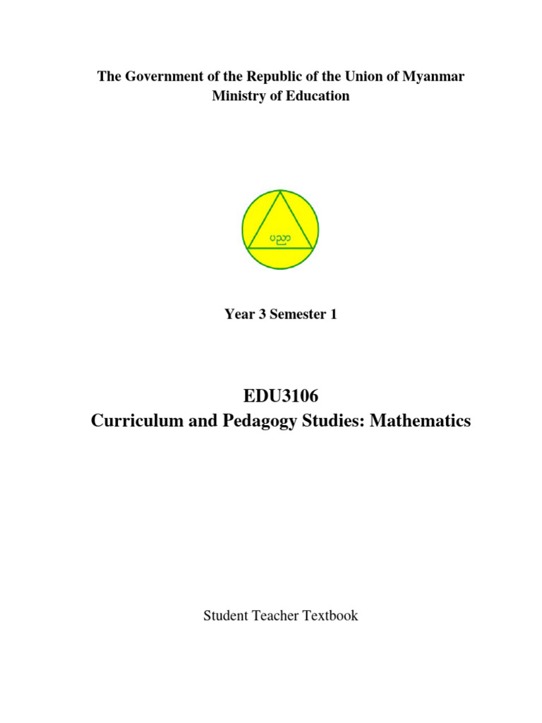 Year 3 Semester 1 Mathematics Middle Track - TB | PDF | Curriculum ...
