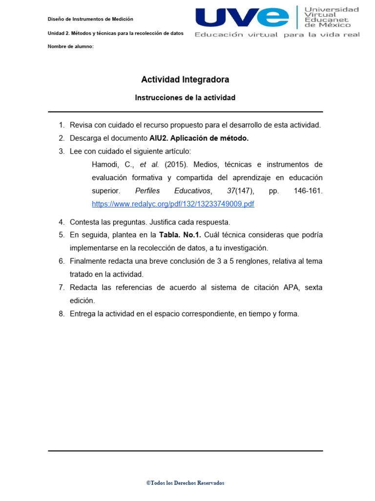 Métodos de Recolección de Datos | PDF