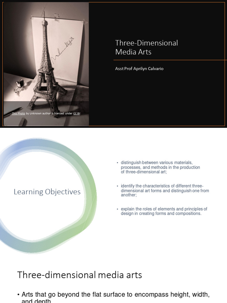 Exploring Three-Dimensional Media Arts | PDF | The Arts