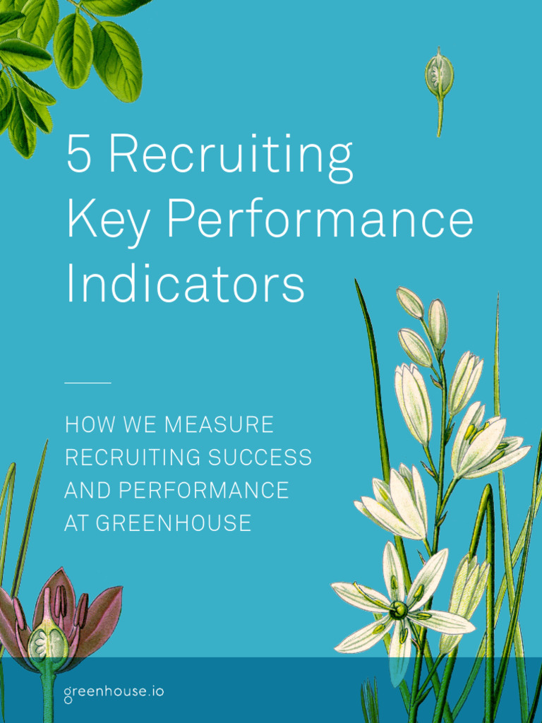 5 Recruiting Key Performance Indicators | PDF | Performance Indicator ...