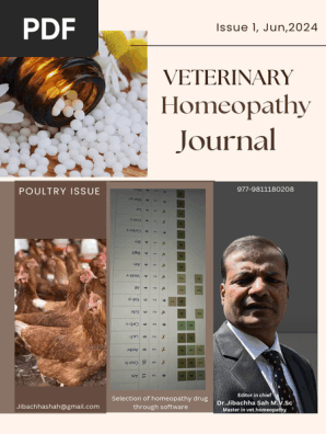 Veterinary homeopathy Journal