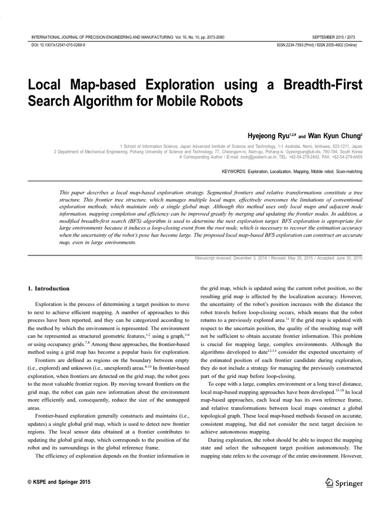 Local Map-Based Exploration  PDF