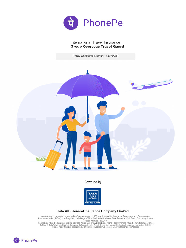International Travel Insurance Policy Details | PDF | Deductible ...