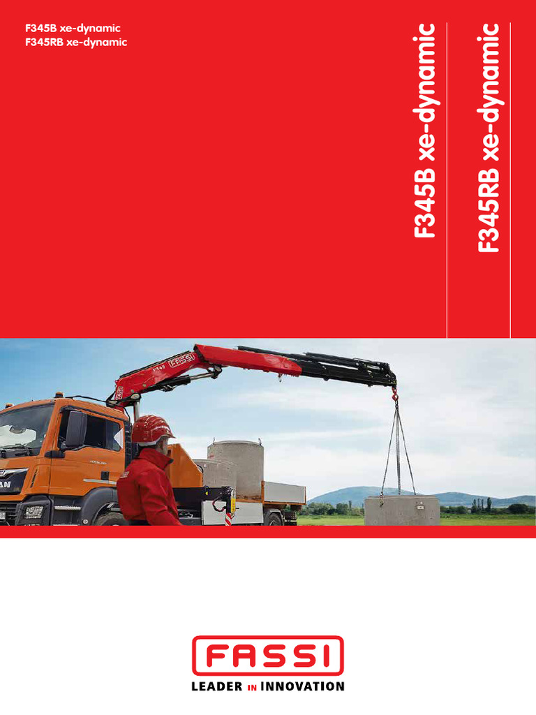 Fassi 345 xe-dynamic Specifications | PDF | Biens manufacturés
