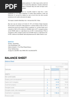 Bajaj Auto Annual Report 2024 134 137 Pdf Balance Sheet Expense