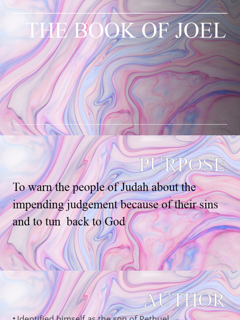 The book of joel pdf