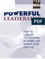 Powerful Leadership How to Unleash the Potential in Others and Simplify Your Own Life-Viny