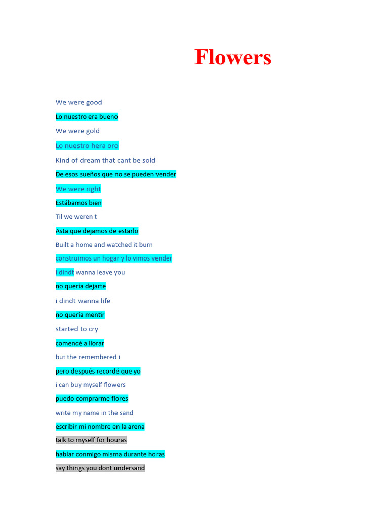 Letra de 