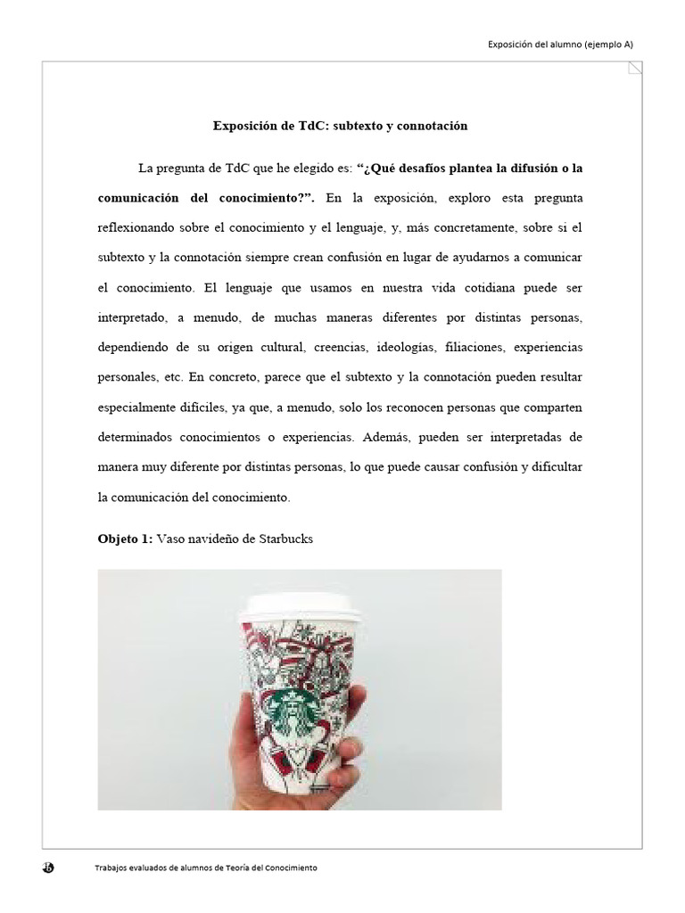 Subtexto y Conocimiento en Comunicación | PDF | Conocimiento | Connotación