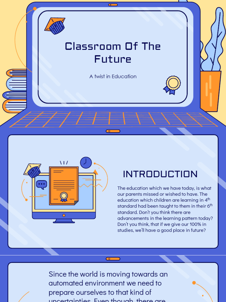 Classroom Of The Future Pdf Artificial Intelligence Intelligence