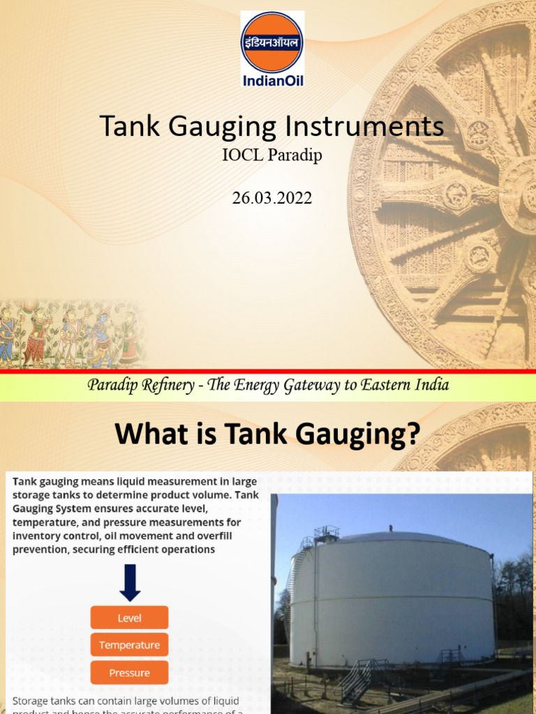 Tank Gauging Instruments & Tank Farm Management System PDF