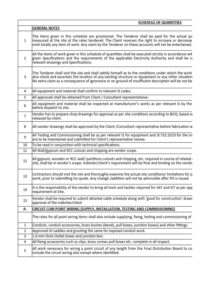 Circuit Wiring Installation Guidelines | PDF | Electrical Wiring ...