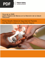Manual Tecnico de Higiene de Manos Segun OMS | PDF | Lavado de manos ...