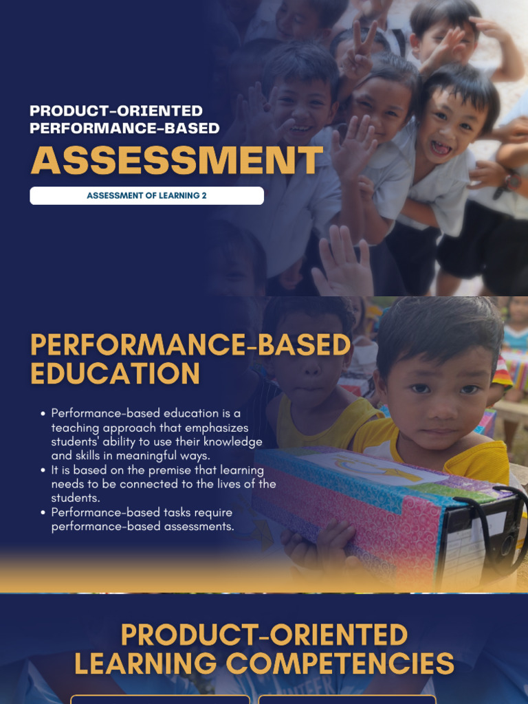 Performance-Based Education Assessment Guide | PDF | Rubric (Academic ...