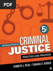 Introduction To Criminal Justice Practice and Process 5th Edition
