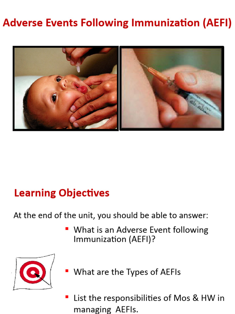 AEFI PPT 2 | PDF | Vaccines | Immunology