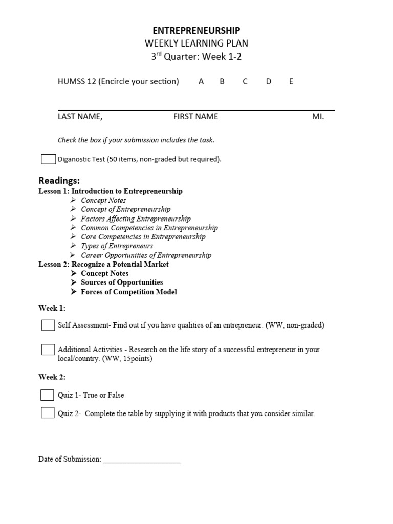 Entrepreneurship Study Guide | PDF | Career & Growth | Art