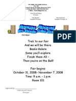 Book Fair Letter