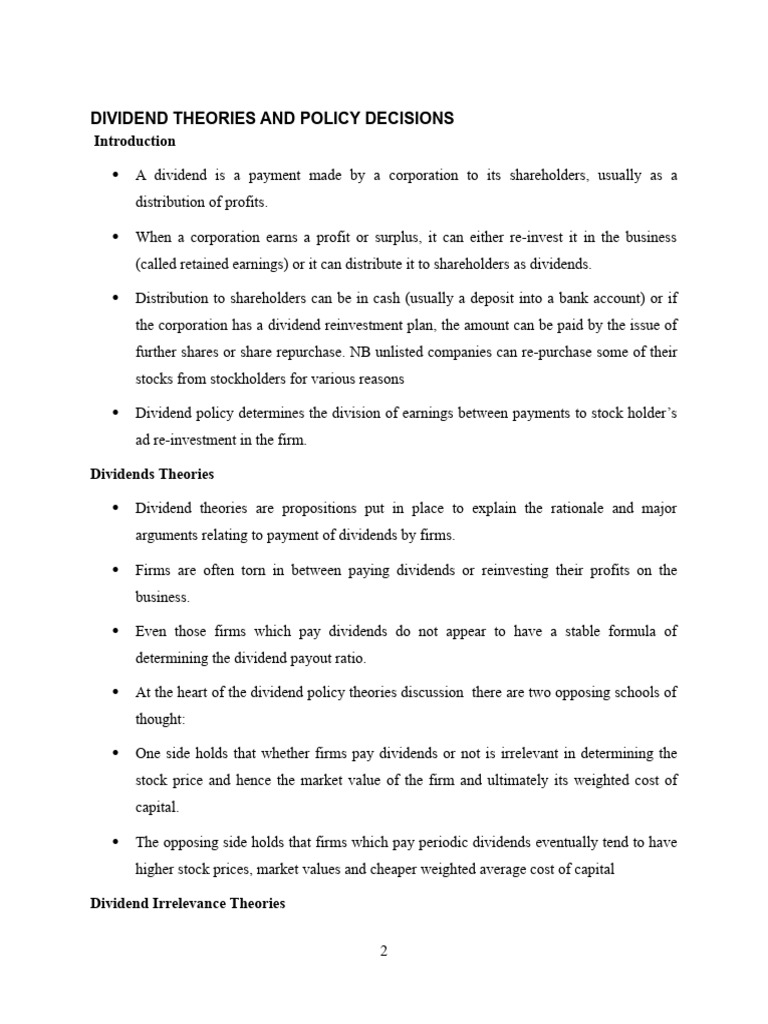 How to Decode Dividend Policy Using Articles and PDFs