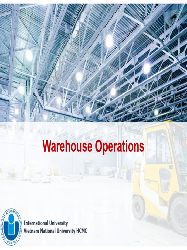 Warehouse Operations Overview Guide | PDF | Warehouse | Pallet