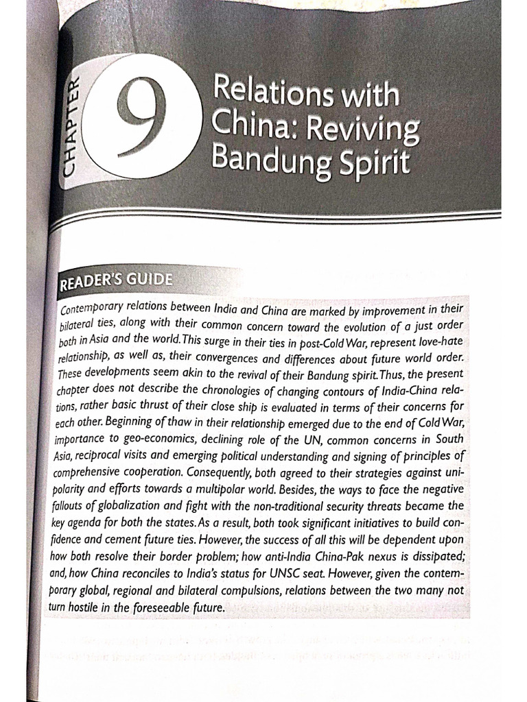 China Post Cold War Pdf