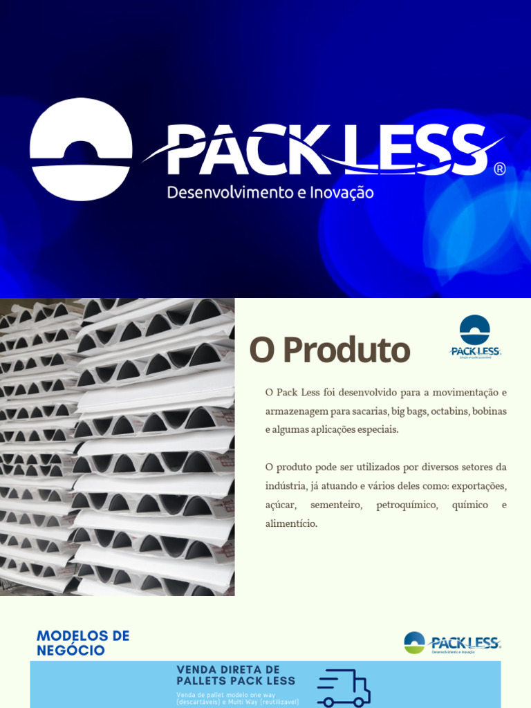 Pallet Pack Less: Inovação e Sustentabilidade | PDF | Embalagem e ...