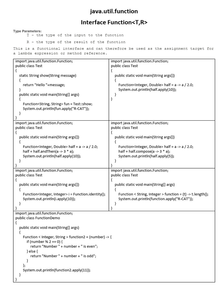 Java Lab Programs(51) Function | PDF | Anonymous Function | Systems ...