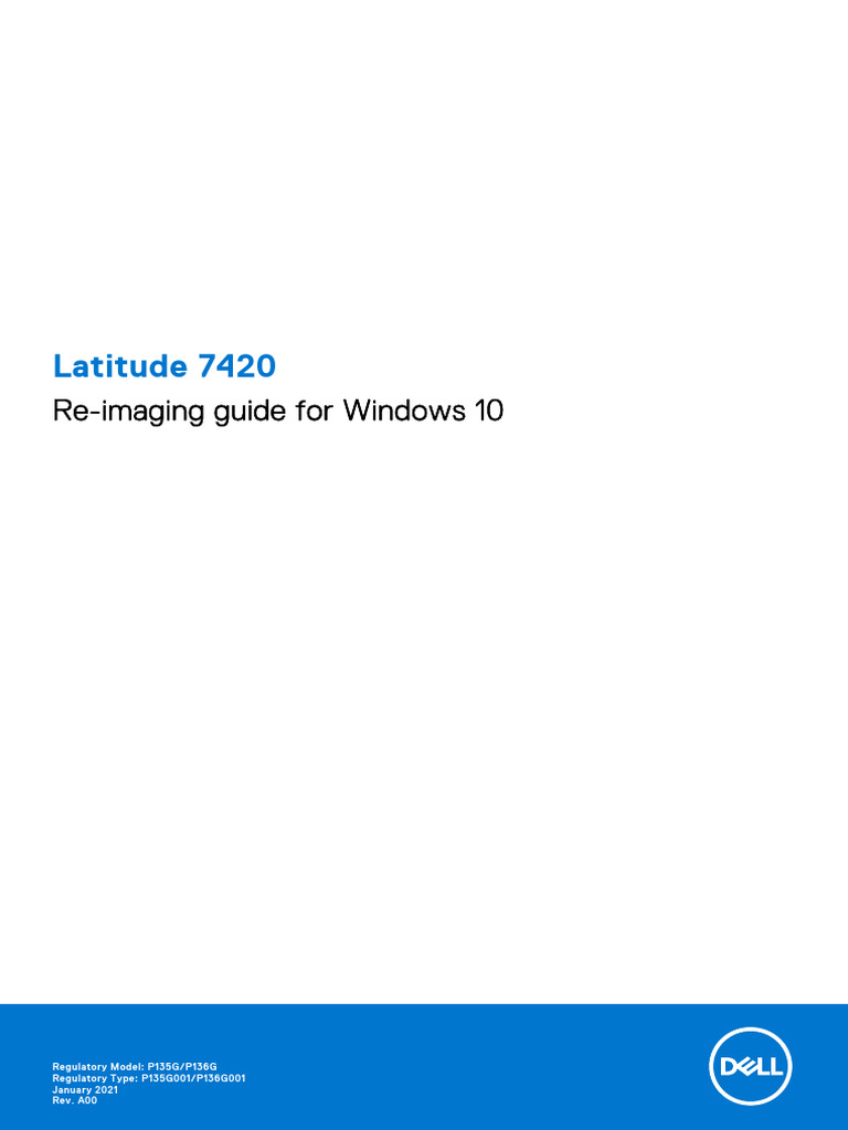 Latitude 14 7420 2 in 1 laptop reference guide windowsen us pdf