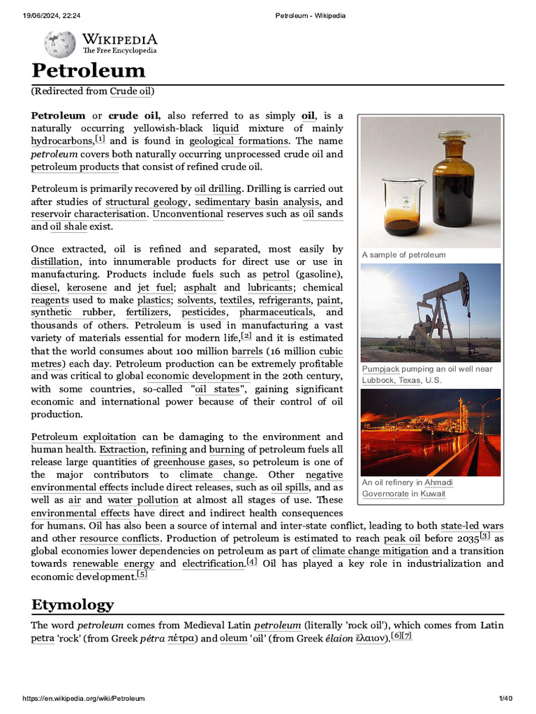 PETROLEUM DEFINITION MEANING visual data 2