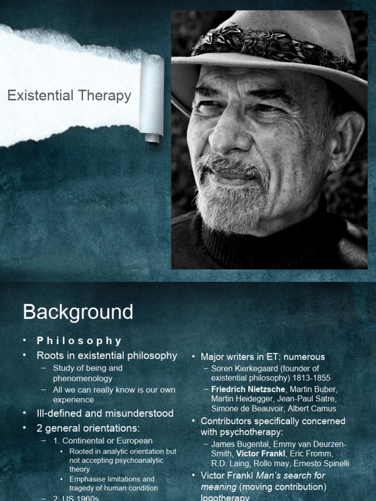 Understanding Existential Therapy Concepts | PDF | Psychotherapy ...