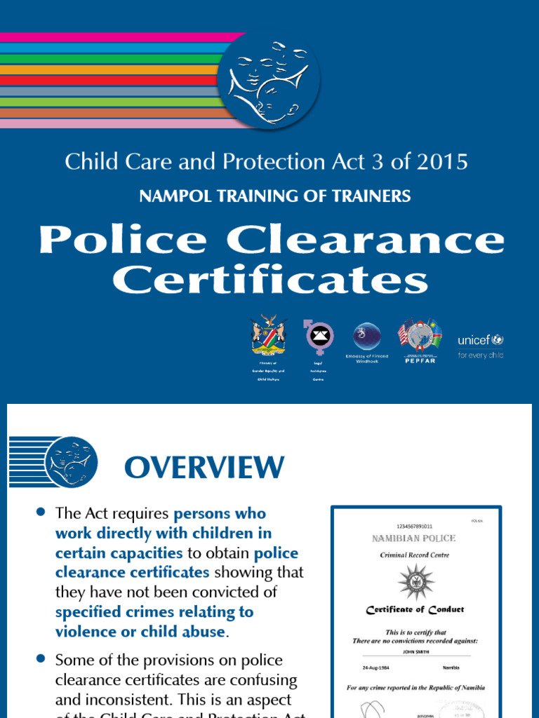 4c. POLICE-Police Clearance Certificate | PDF | Crimes | Crime & Violence