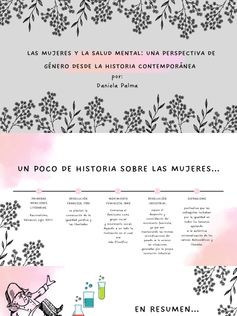 Las Mujeres y La Salud Mental Una Perspectiva de Genero Desde La ...