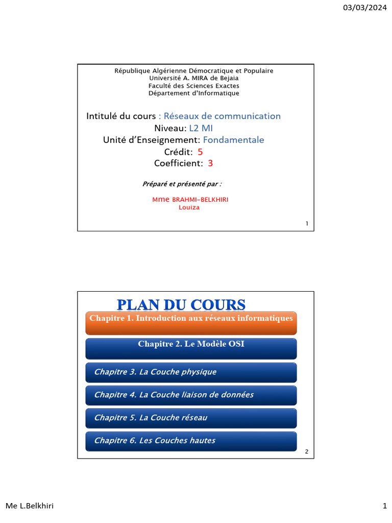 Introduction aux réseaux informatiques | PDF | Topologie de réseau ...