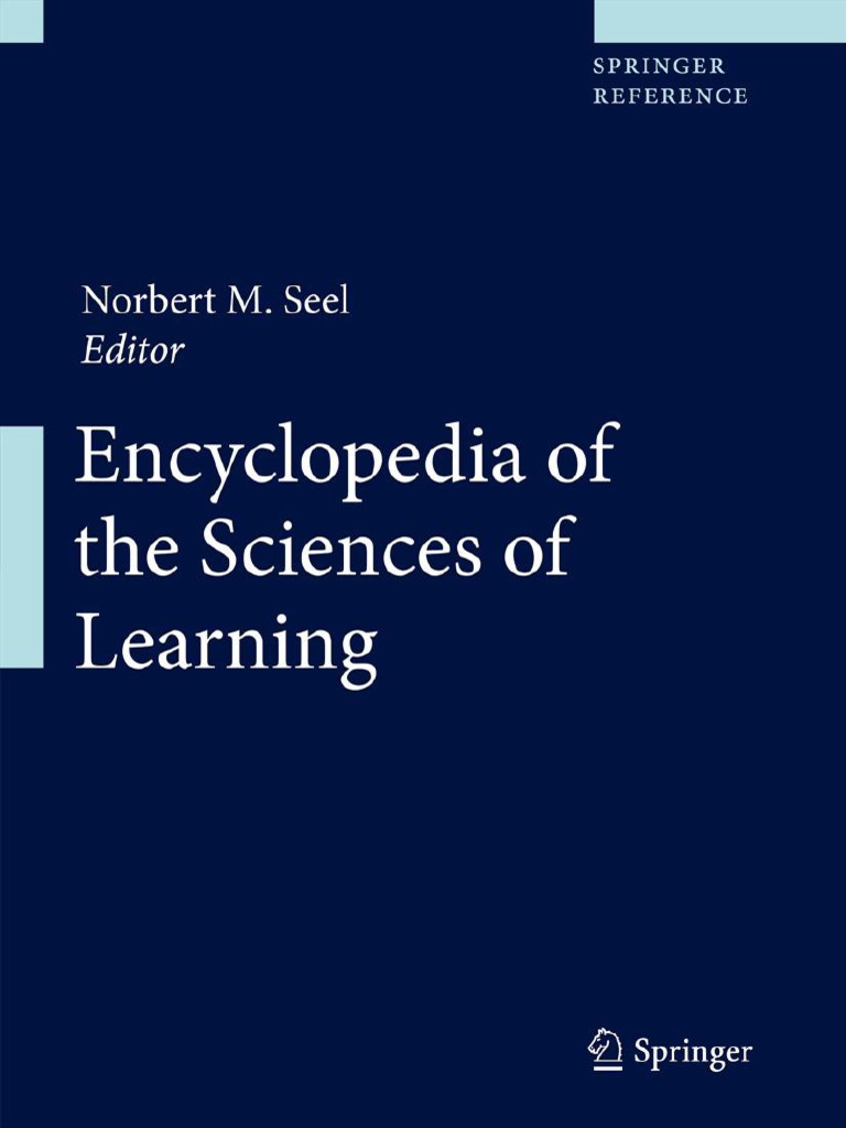 Encyclopedia of The Sciences of Learning 2012 | PDF | Science | Machine  Learning