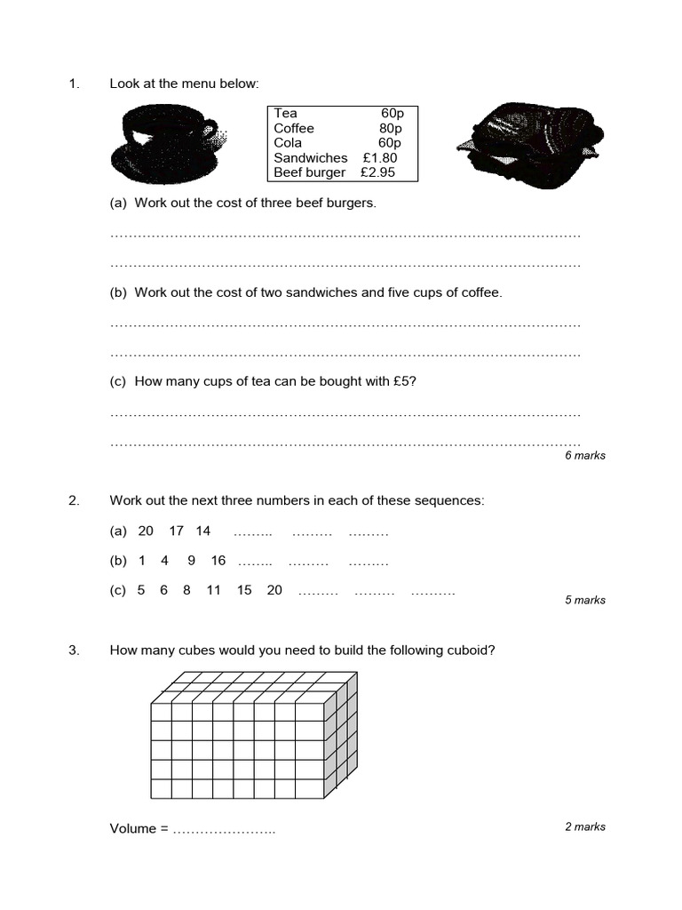 Year 7 test pdf triangle euclidean geometry