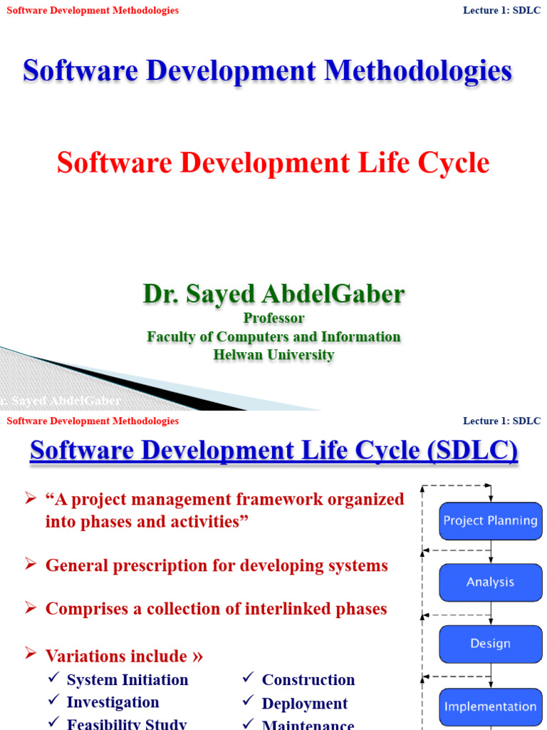 Understanding Software Development Life Cycle | PDF | Software ...