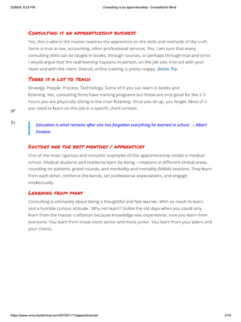 Apprenticeship Business | PDF