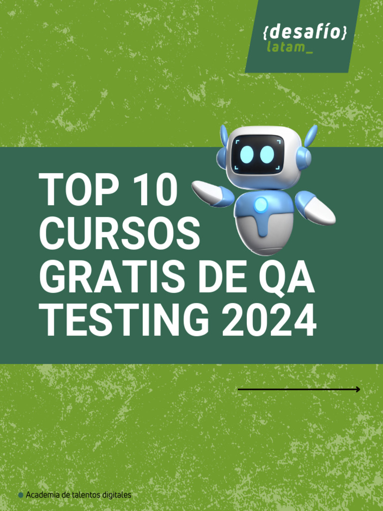 Top 10 Cursos Gratis de QA Testing 2024 | PDF
