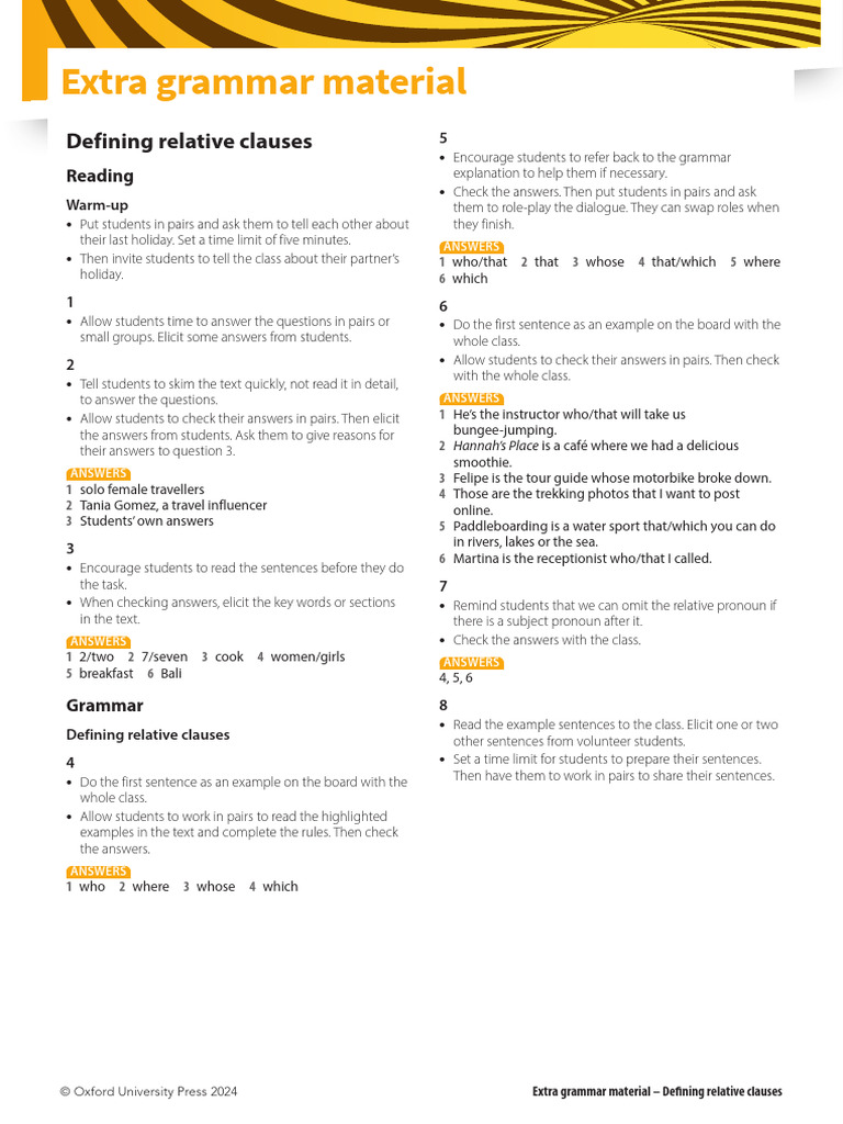 Harmonize 3 relative clauses teens 3 tb pdf sentence linguistics
