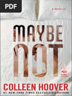 Belki Degil Colleen Hoover | PDF