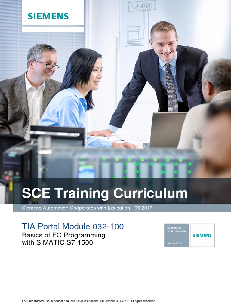 Sce 032 100 FC Programming s7 1500 r1703 en | PDF | Computer Program ...