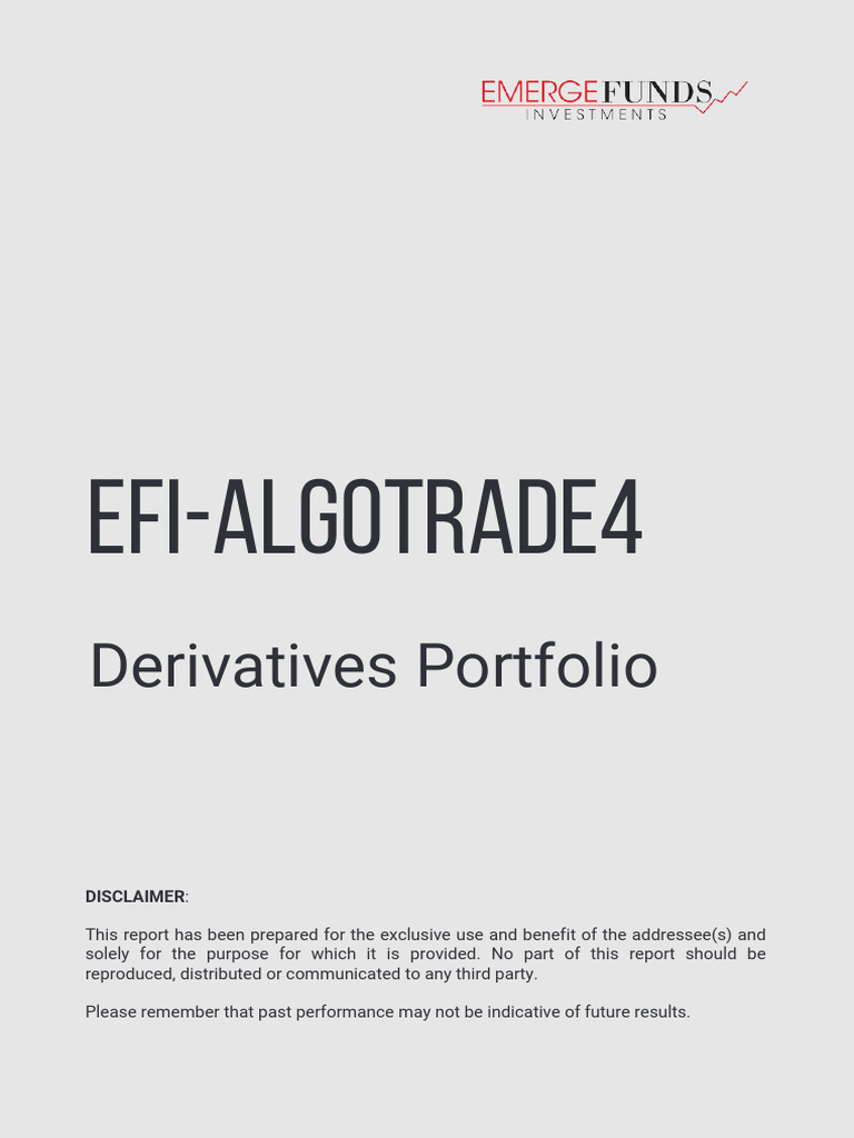EFI-Algotrade4 (EN) | PDF | Derivative (Finance) | Hedge Fund