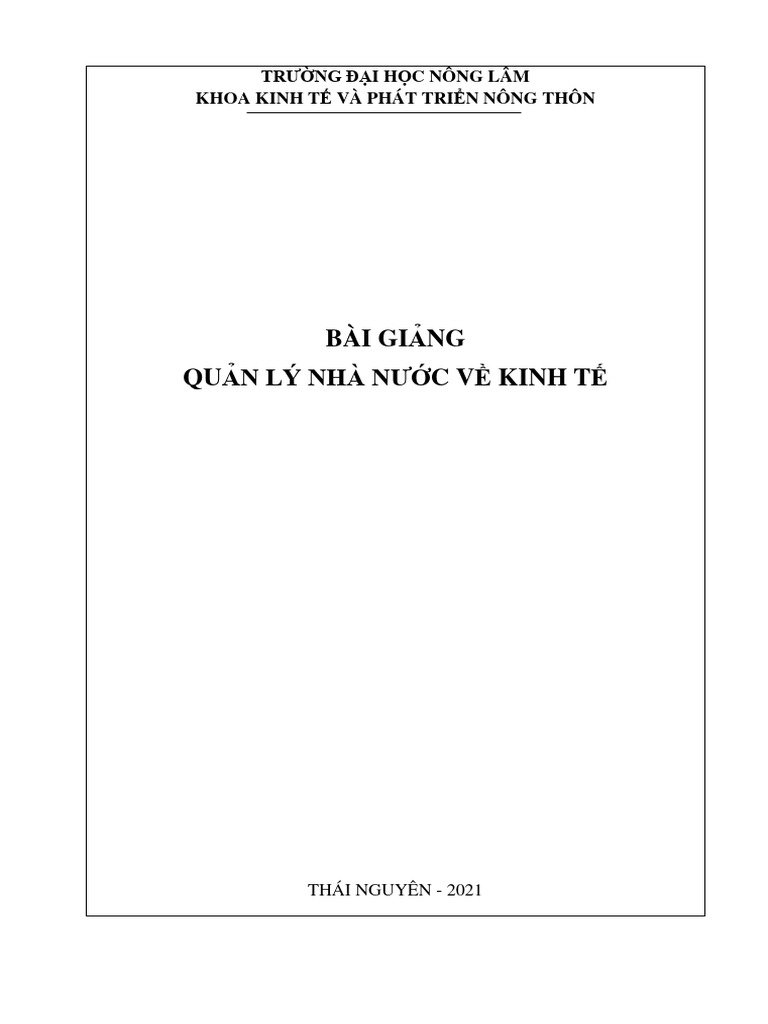 Bi Ging QLNN V KT | PDF