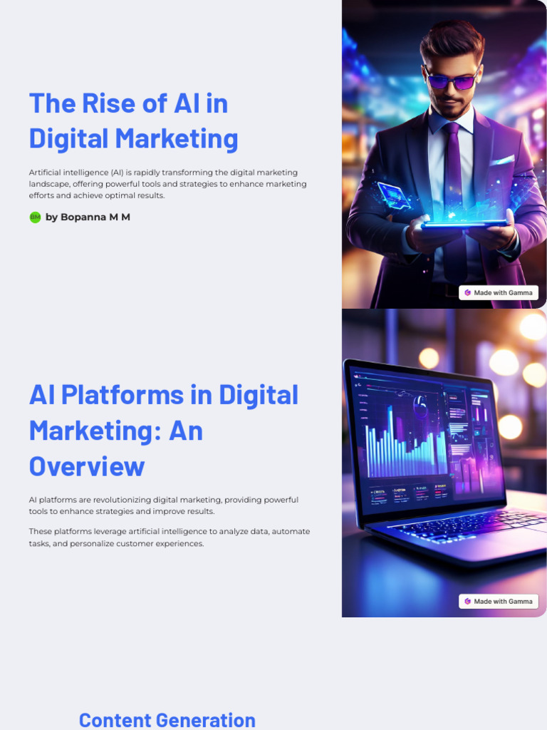 AI in Digital Marketing | PDF | Artificial Intelligence | Intelligence ...