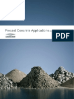Precast Concrete Applications & General Overview