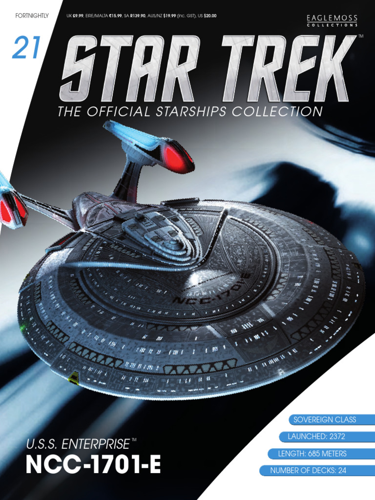 21 Issue Enterprise Ncc-1701-E | PDF | Uss Enterprise (Ncc 1701 D