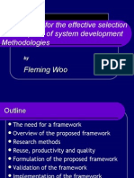 A Framework For The Effective Selection and Adoption of System Development Methodologies