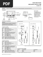 Flexim FLUXUS F731 Flowmeter Specs | PDF | Flow Measurement | Pipe ...