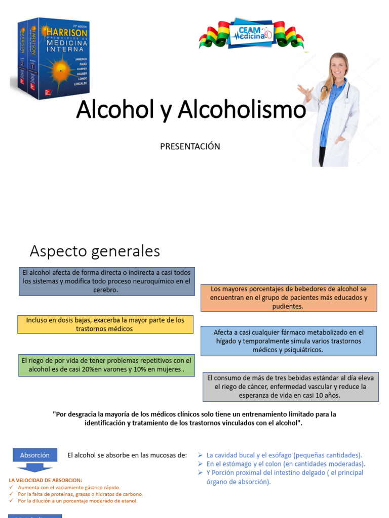 Alcohol y Alcoholismo - CURSO VIP | PDF | Alcoholismo | Etanol