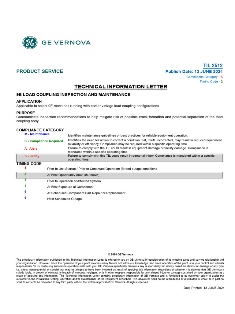 9E Load Coupling Inspection Guide | PDF | Breach Of Contract